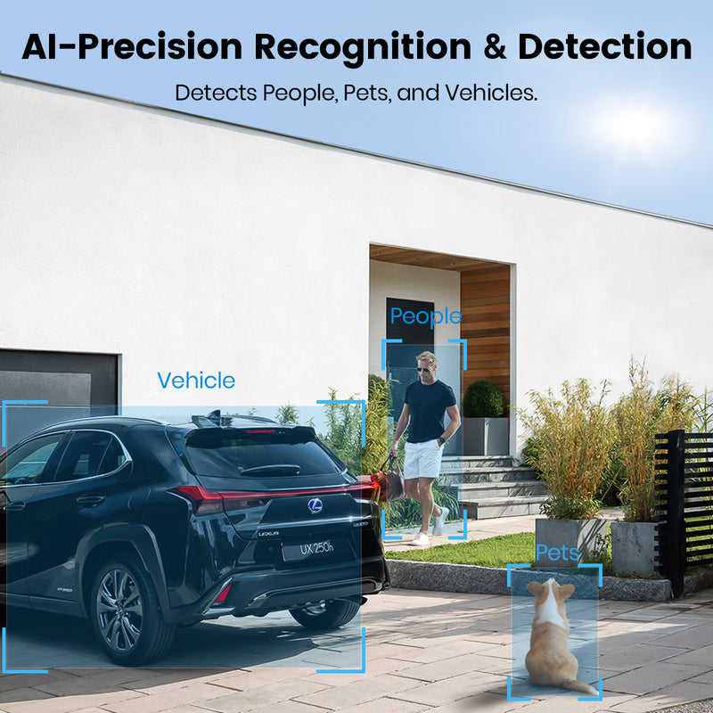 AOSU SolarCam P1 Max - Your Home's Unbeatable 24/7 Security Guardian