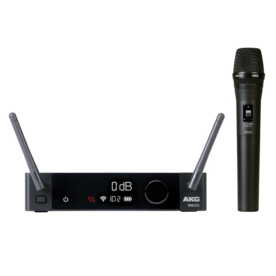 AKG DMS300 Professional Digital Wireless Microphone Set for Performers and Presenters