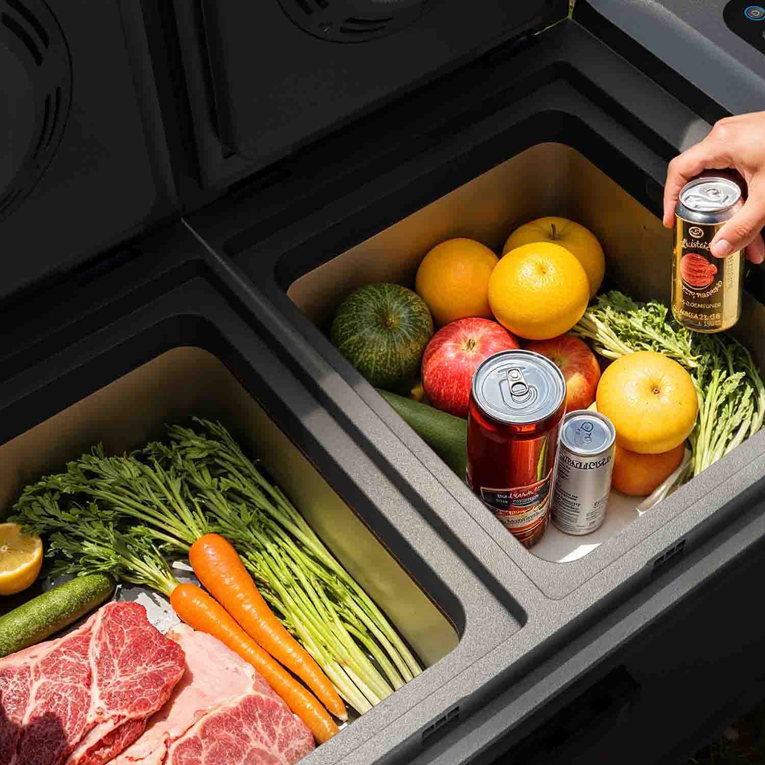 Anker SOLIX EverFrost 2 58L/61QT Electric Cooler - The Ultimate Cooling Companion for Adventures