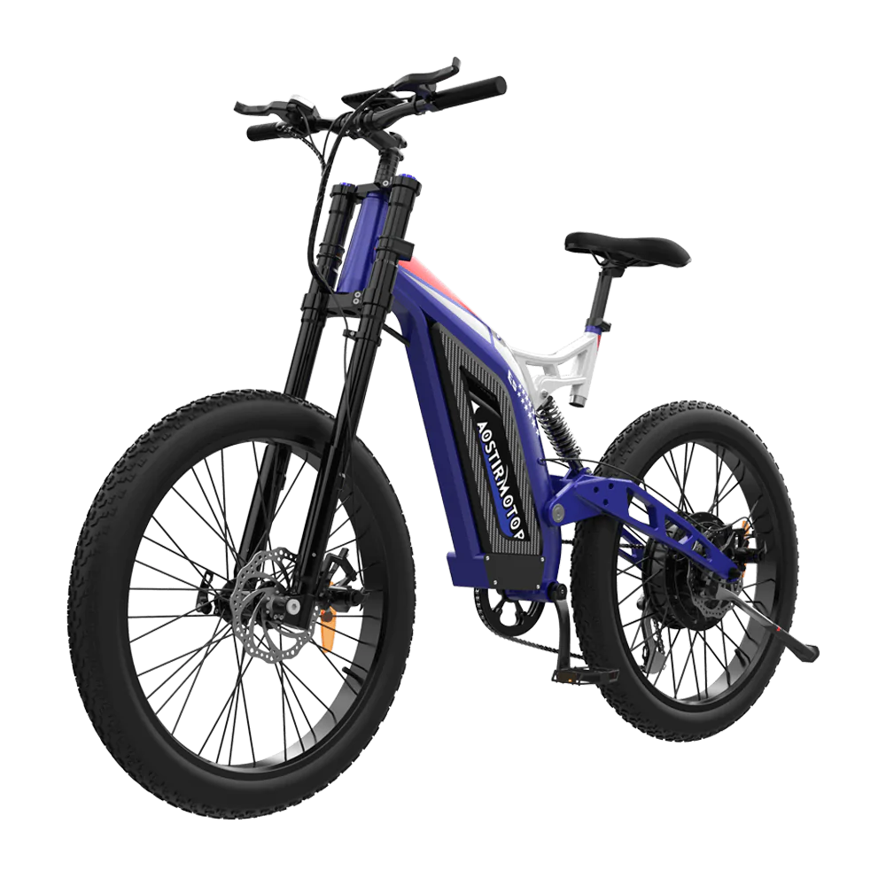 Aostirmotor S17 1500W Electric Bike with Big Front Fork