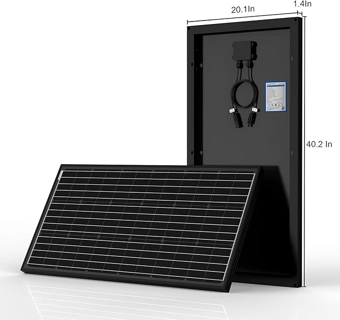 ACOPower 100W Mono RV Solar Kit - 300W 30A All Black