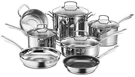 Cuisinart 11-Piece Professional Stainless Steel Cookware Set - Your Ultimate Cooking Companion