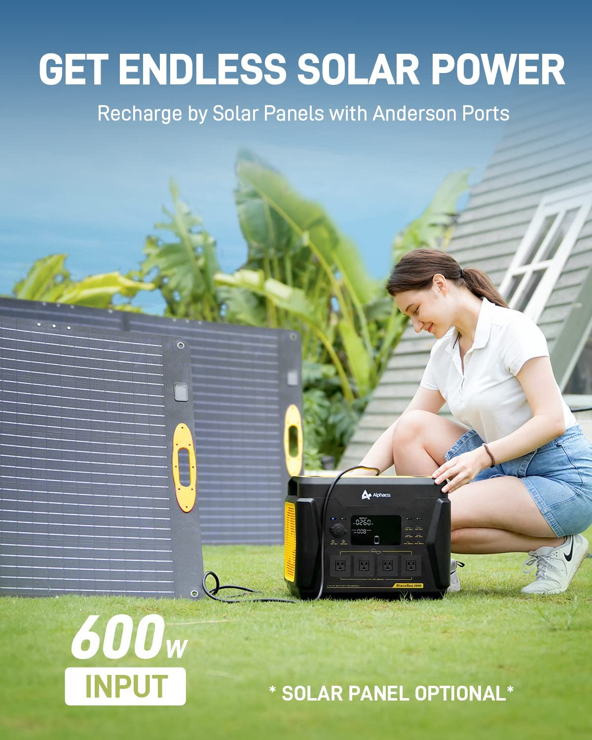 AlphaESS BlackBee 2000W Portable Powerhouse