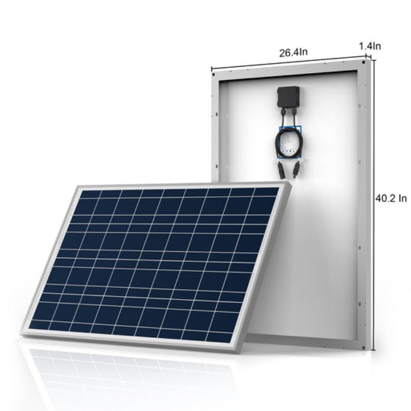 ACOPOWER 300W 12V Poly Solar RV Kits with 30A MPPT Charge Controller - Your Adventure's Energy Solution