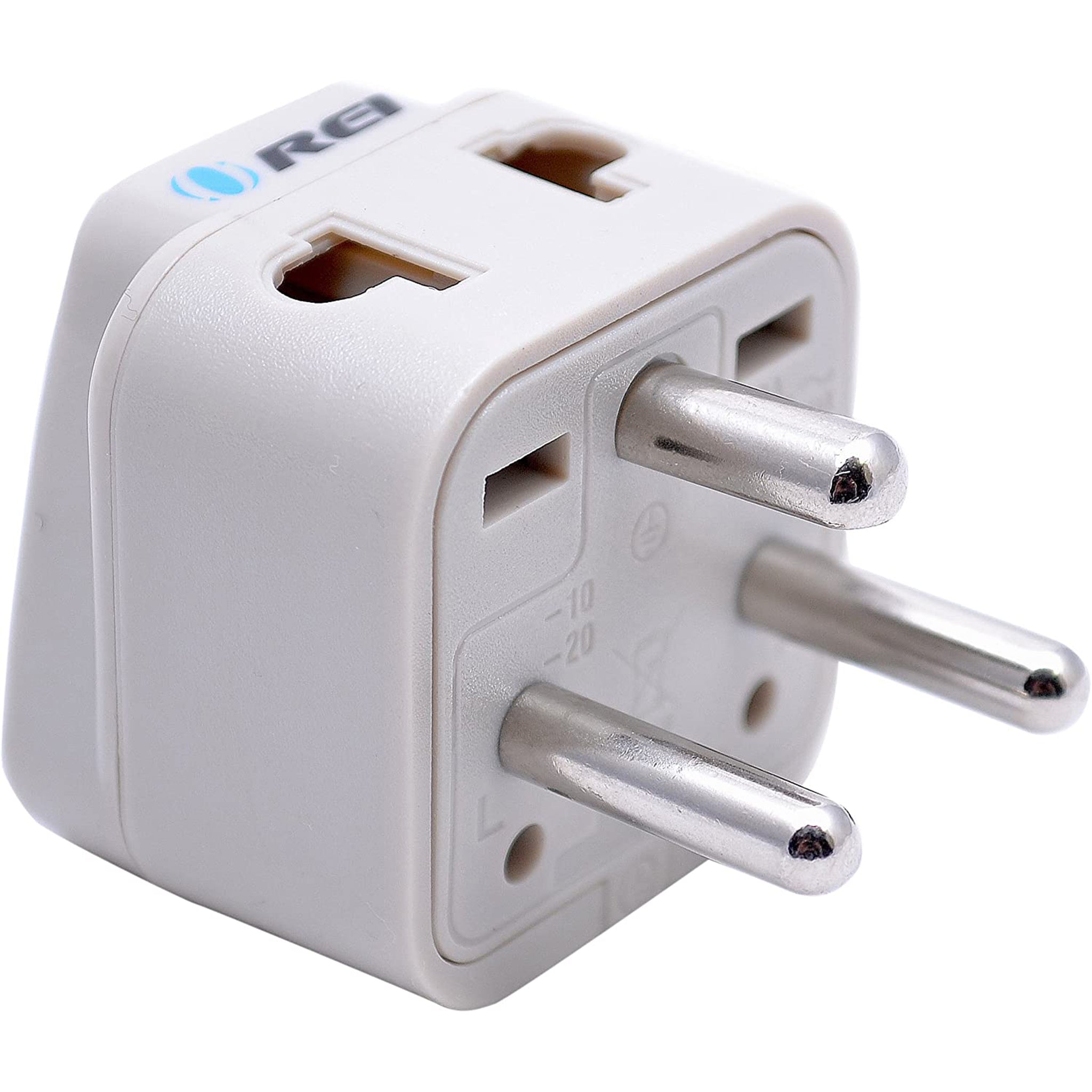 OREI DB-20 Denmark Travel Adapter: Compact 2-in-1 Type K for Hassle-Free Charging