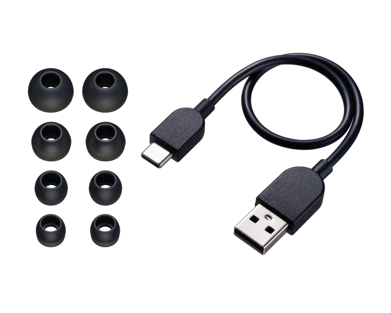 JVC True Wireless Earbuds with Extreme Bass - Sleek Black
