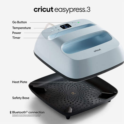 Cricut EasyPress 3 - The Ultimate Heat Press for Your Creative Projects