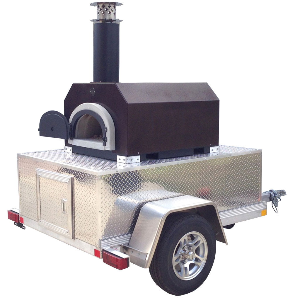 Chicago Brick Oven - CBO 750 Tailgater: The Ultimate Wood Fired Pizza Oven Trailer for Unforgettable Outdoor Events!