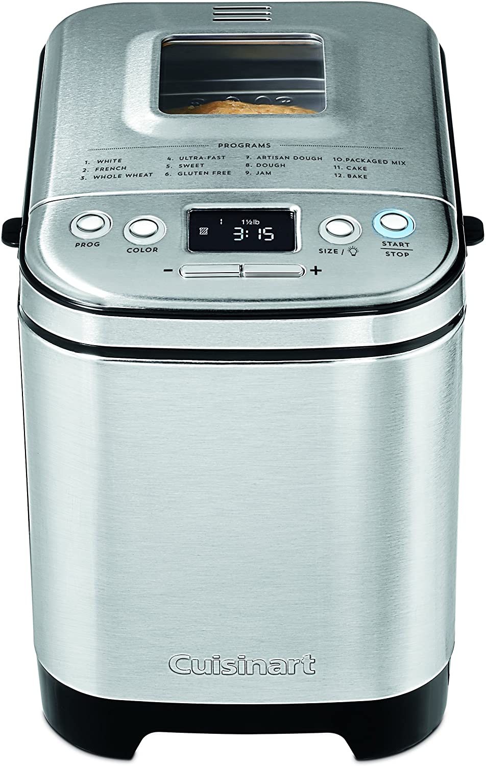 Cuisinart 2-lb Bread Maker - Bake Fresh, Aromatic Loaves Effortlessly