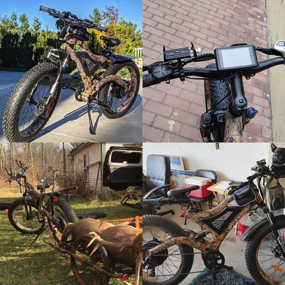 Aostirmotor S18 1500W Snakeskin Grain Electric Bike