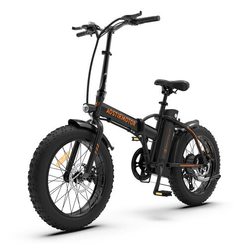 Aostirmotor Fat Tire Foldable Electric Bike A20 - Your Ultimate Urban Commute Companion