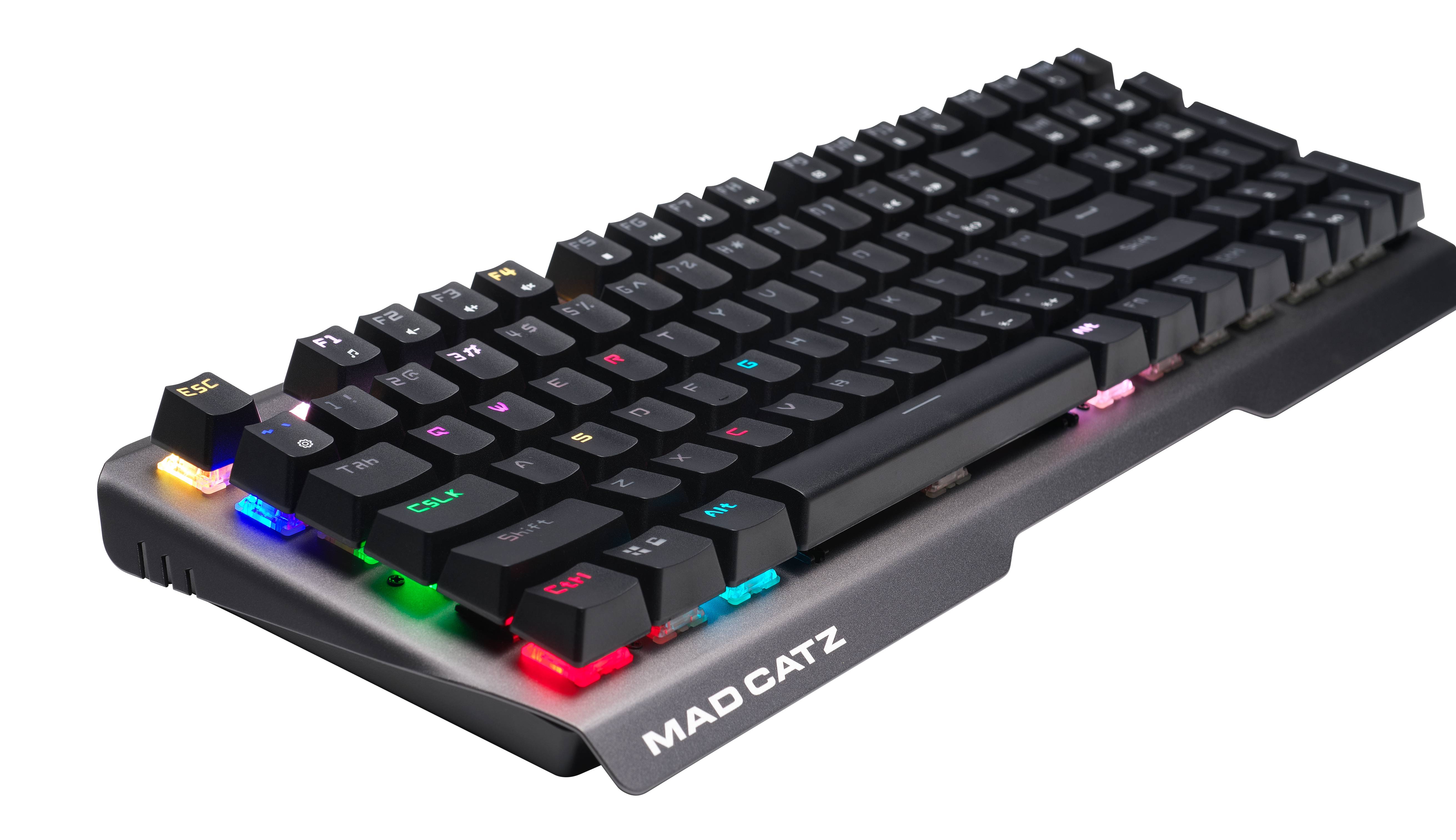 Madcatz S.T.R.I.K.E. 13 Compact Mechanical Gaming Keyboard - The Ultimate Gaming Keyboard