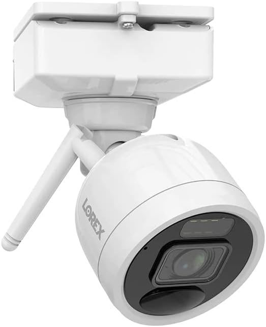 Lorex Outdoor Wi-Fi Battery Security Camera - 2K 4.0MP, White