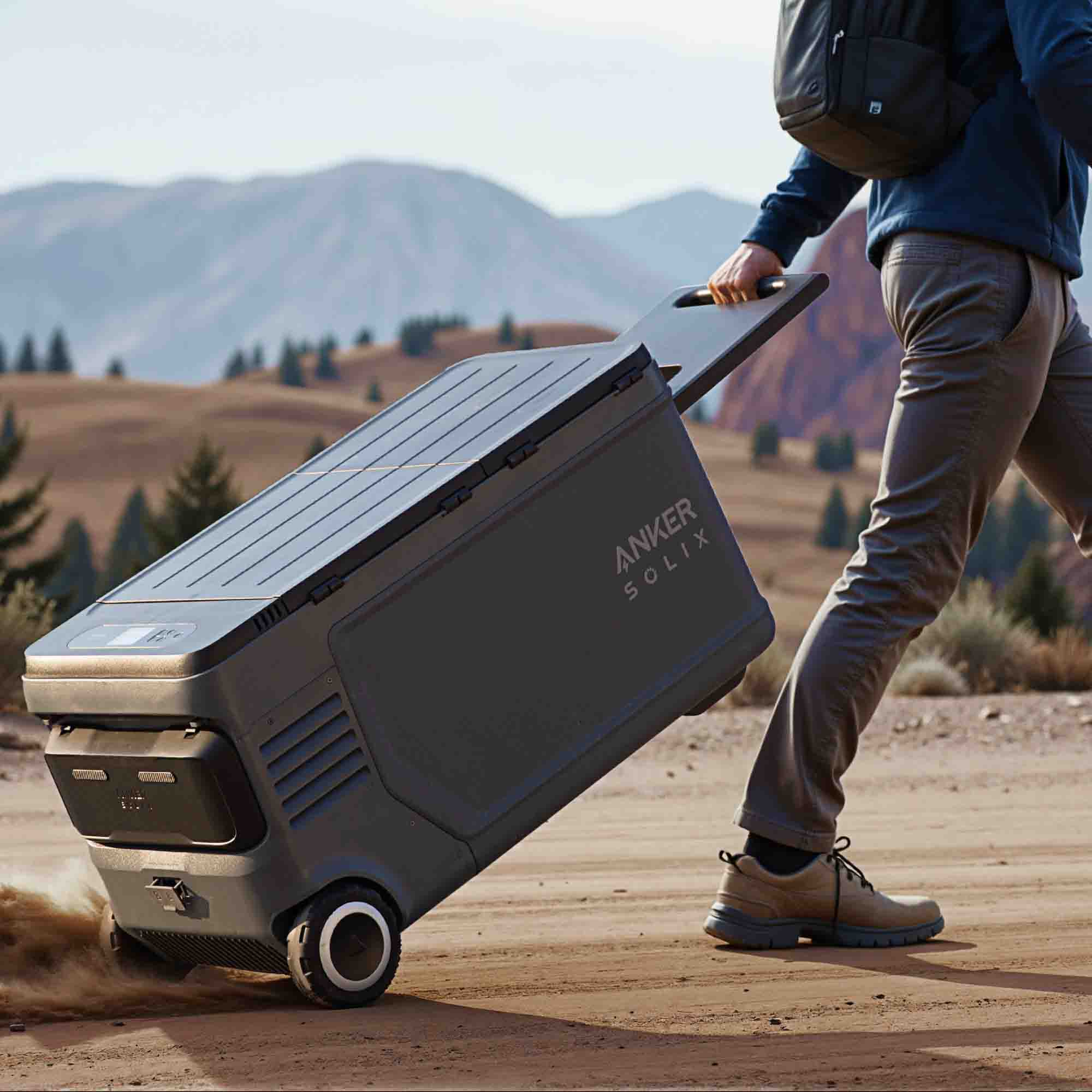 Anker SOLIX EverFrost 2 58L/61QT Electric Cooler - The Ultimate Cooling Companion for Adventures