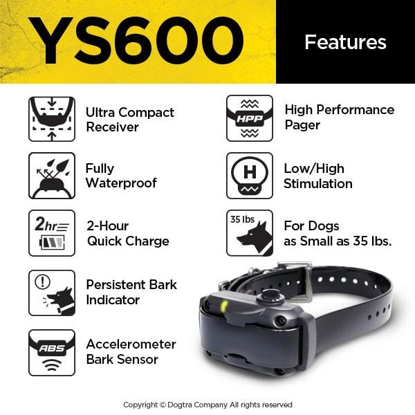 Stop Dog Barking with Dogtra YS600 Collar