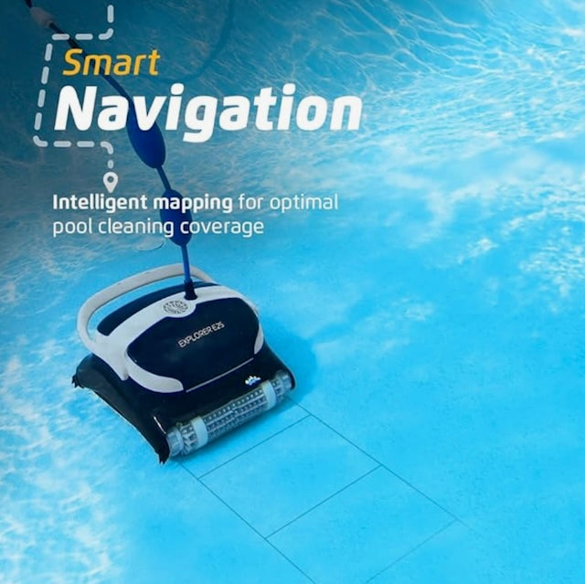 Dolphin E25 Wi-Fi Robotic Pool Vacuum - Effortless Pool Cleaning