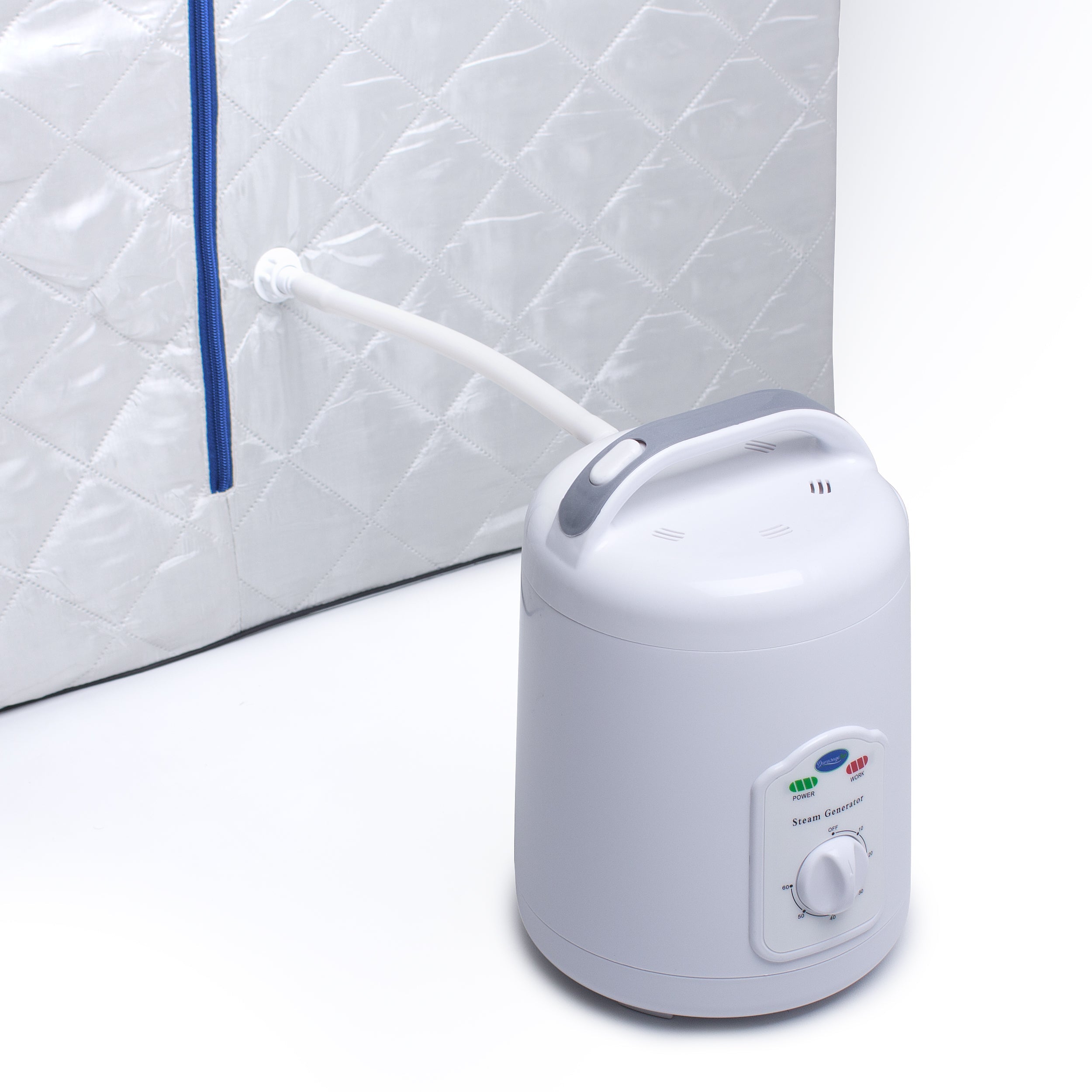 Durasage Lightweight Home Spa: Personal Steam Sauna for Ultimate Relaxation - 800W, 60 Min Timer, Chair Included