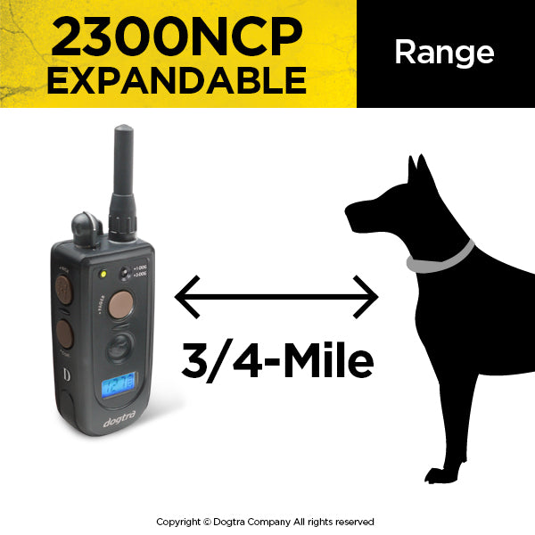 Dogtra 2300NCP Advanced Dog Remote Trainer - Unleash Your Dog's Potential