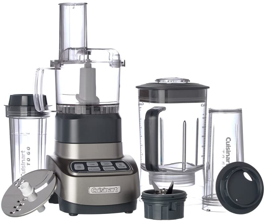 Cuisinart ReMixtrio 3-in-1 Blender/Food Processor with Travel Cups - Your Kitchen Powerhouse!