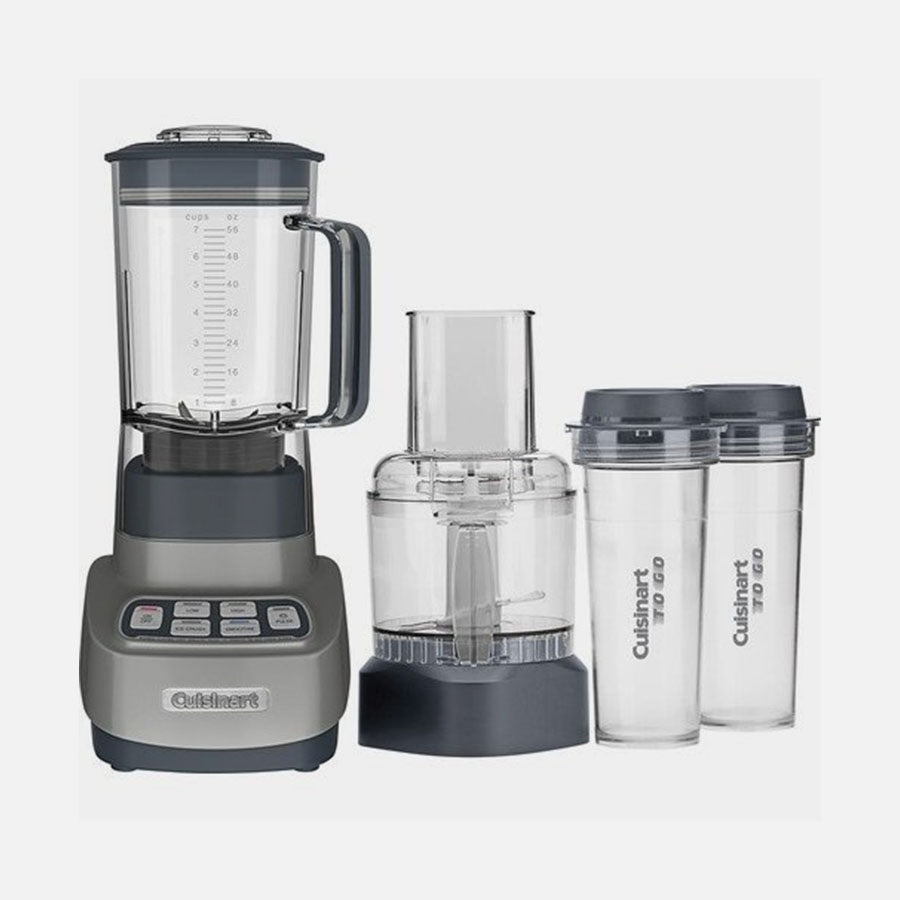 Cuisinart ReMixtrio 3-in-1 Blender/Food Processor with Travel Cups - Your Kitchen Powerhouse!