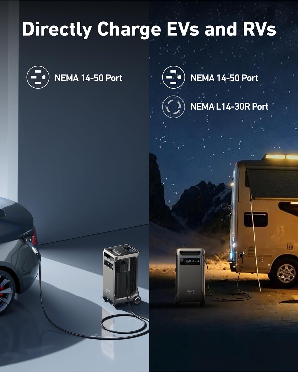 Anker SOLIX F3800 All-in-One Power Solution with Expansion and Switch Kit