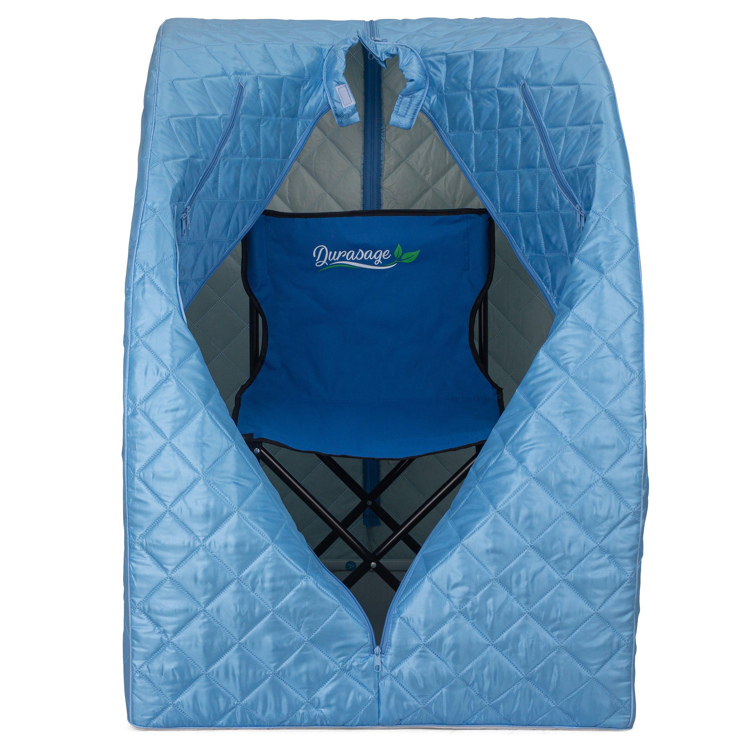Durasage Lightweight Portable Home Steam Sauna - Relax in Style with 60-Minute Timer and 800-Watt Power