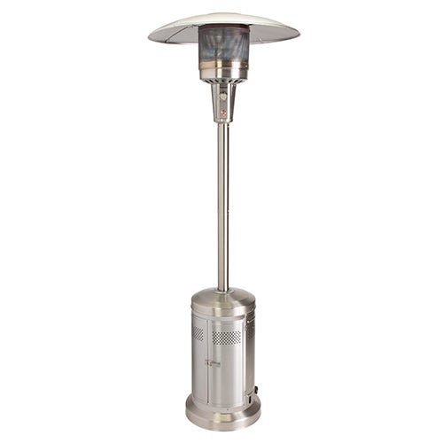 CozyChill Cuisinart Stainless Steel Propane Patio Heater - Warm Your Outdoor Space