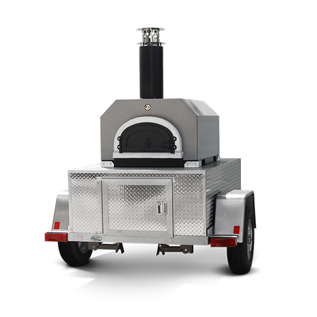 Chicago Brick Oven - CBO 750 Tailgater: The Ultimate Wood Fired Pizza Oven Trailer for Unforgettable Outdoor Events!