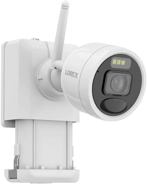 Lorex Outdoor Wi-Fi Battery Security Camera - 2K 4.0MP, White