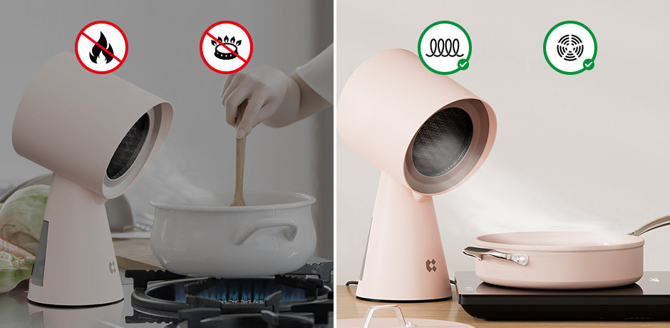 Ciarra HOOD TO GO Portable Mini Desktop Range Hood - Sakura Sweetness