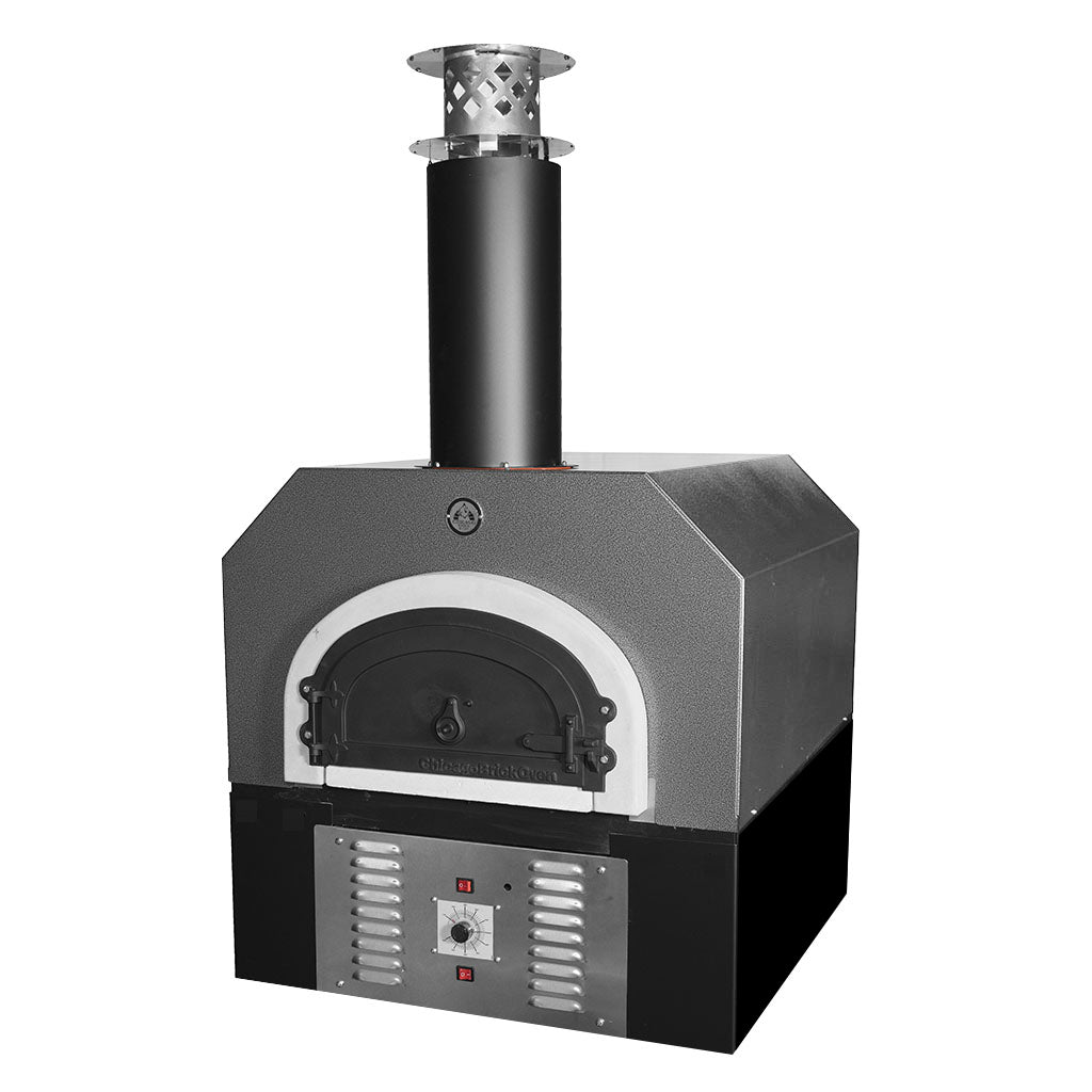 Chicago Brick Oven - CBO 750 Hybrid Countertop Pizza Oven: The Ultimate Dual Fuel (Gas and Wood) Cooking Companion