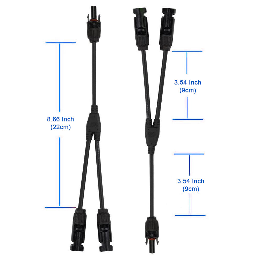 Acopower Solar Panel Connector HY-AS-MC4TY: Quick & Reliable Connection
