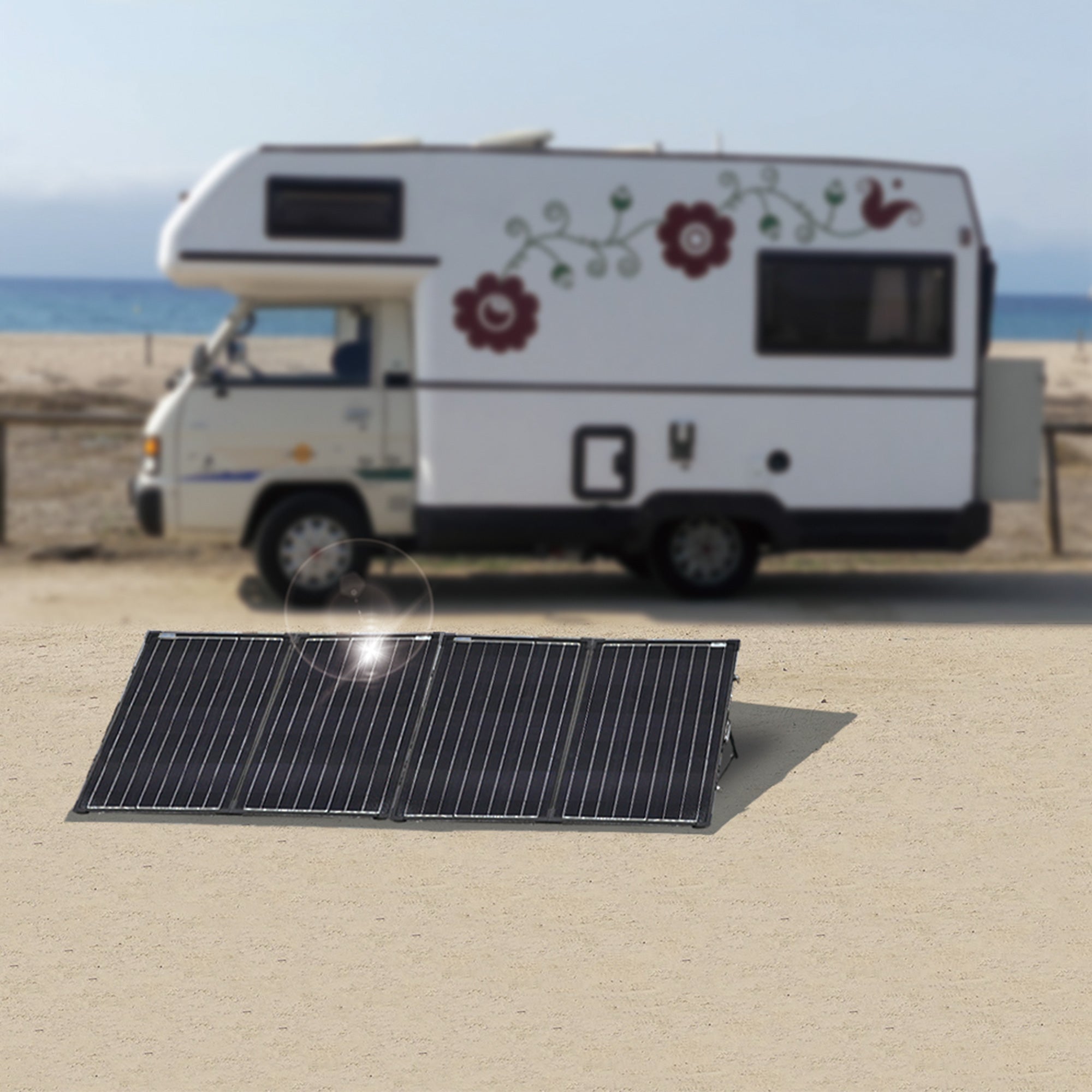 Acopower 200W Portable Solar Panel Kit - Your Off-Grid Powerhouse