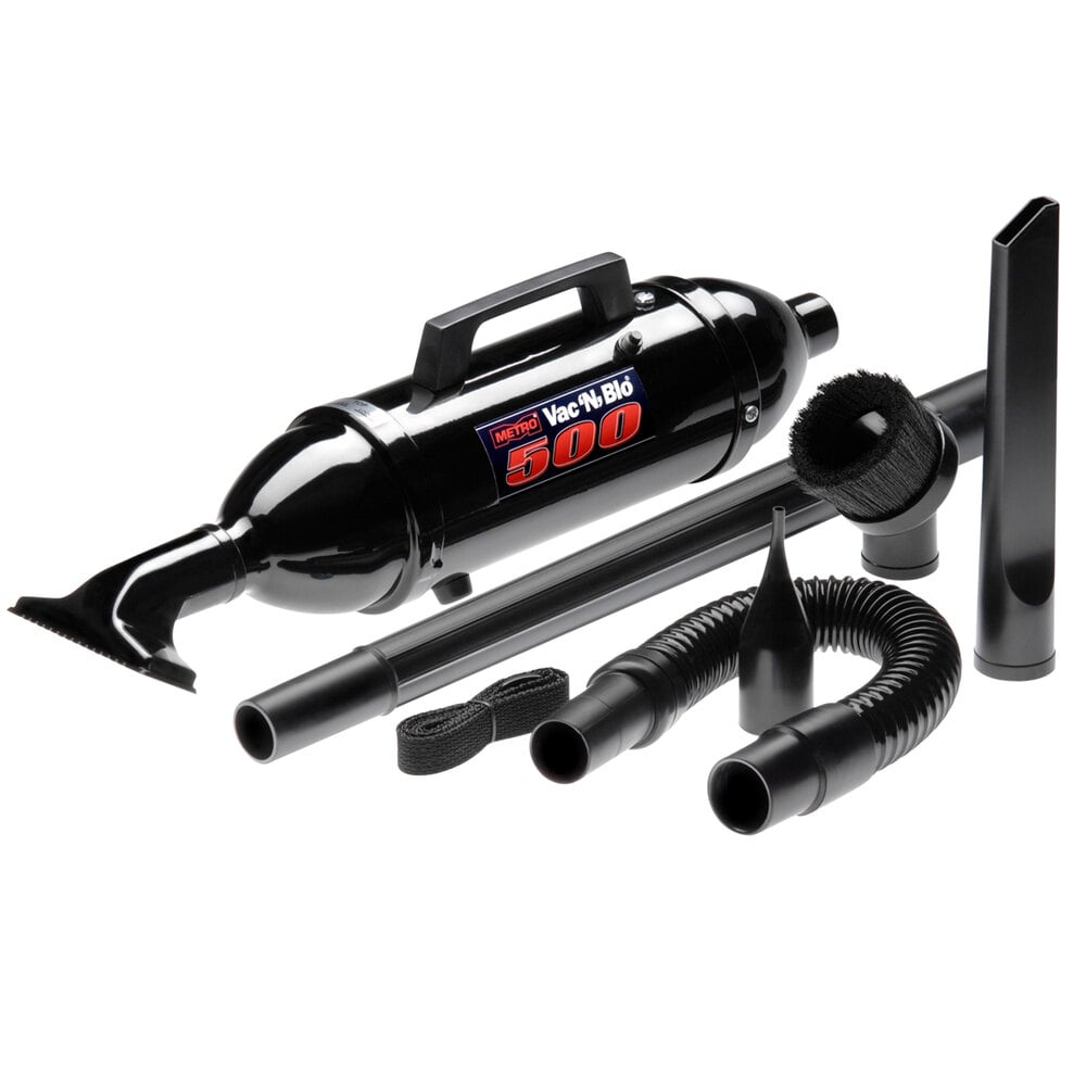 METROVAC Vac N Blo 500W Handheld Powerhouse: Clean & Blow Away the Mess VM12500