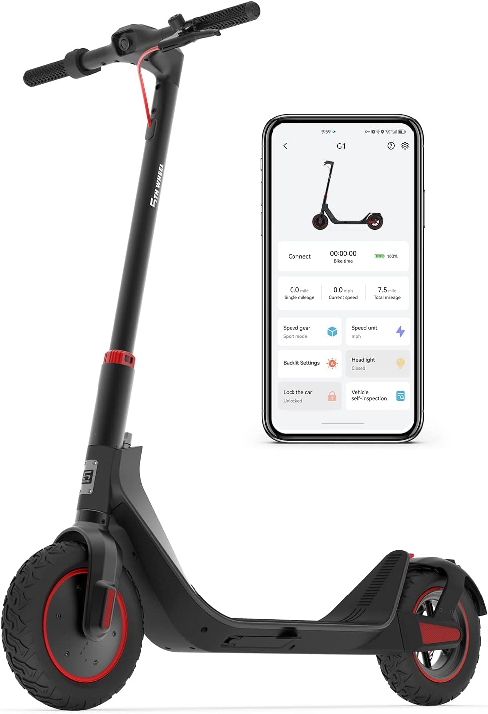 5th Wheel G1 Electric Scooter - Your Ultimate Fat Tire Ride