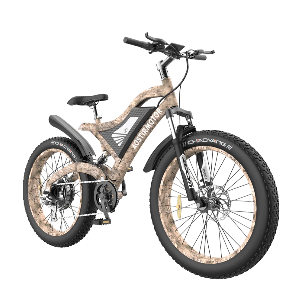 Aostirmotor S18 1500W Snakeskin Grain Electric Bike