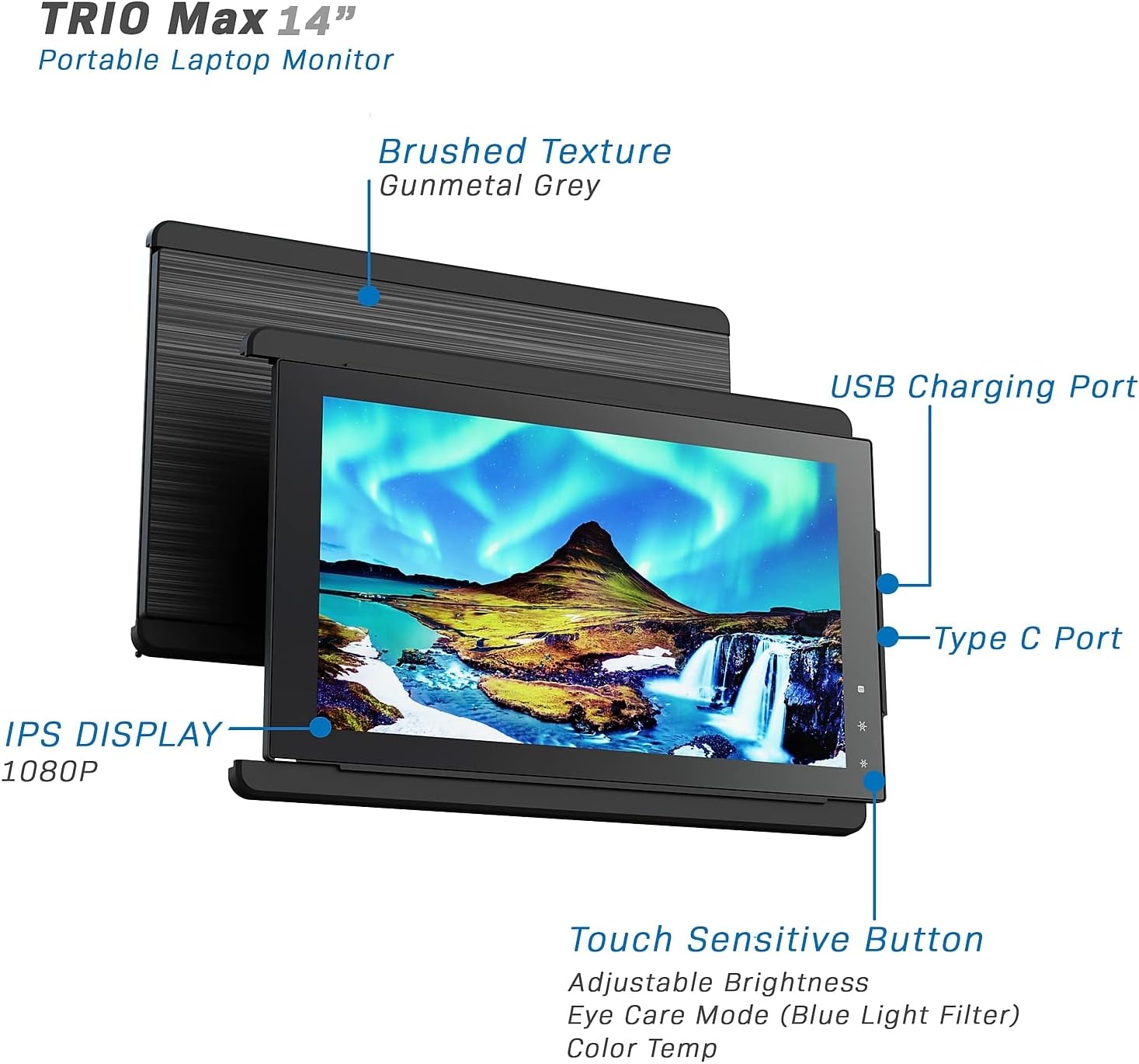 Mobile Pixels Trio Max 2.0 - The Ultimate Portable Triple-Screen Powerhouse