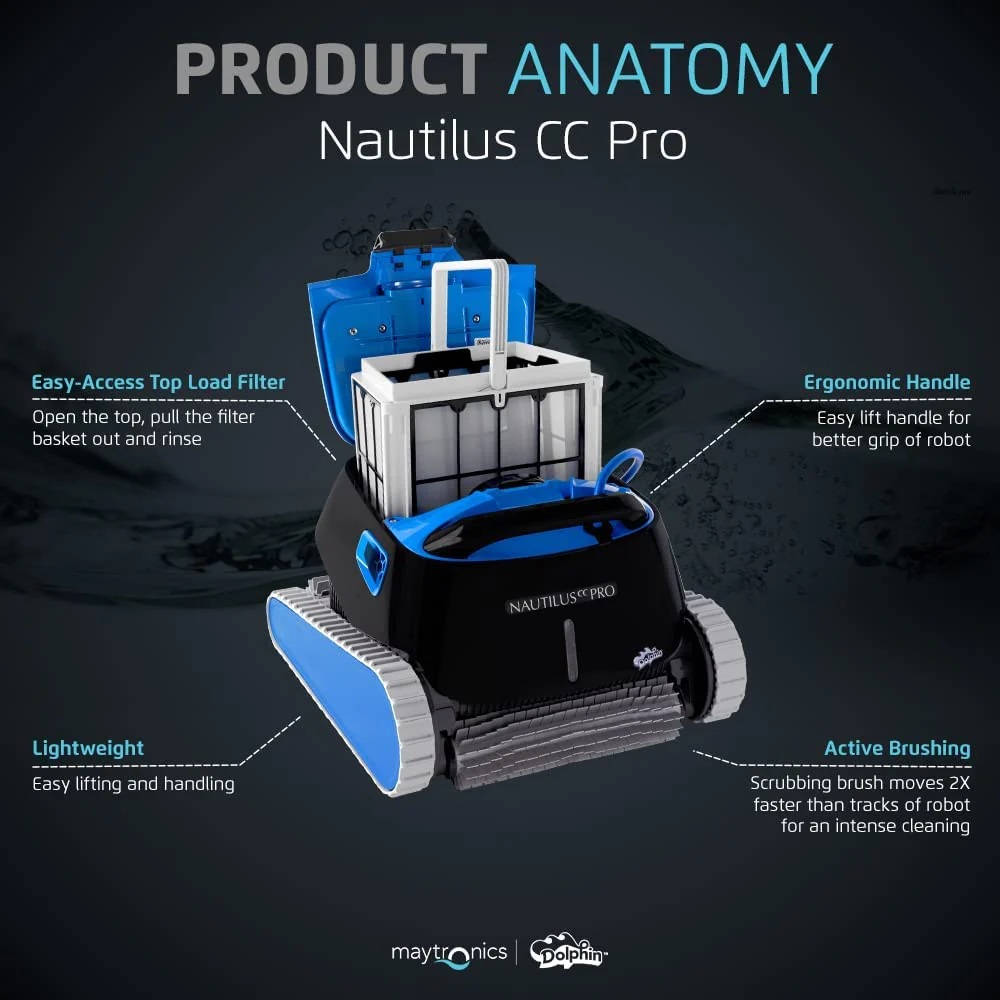 Dolphin Nautilus CC Pro: The Ultimate Robotic Pool Cleaner