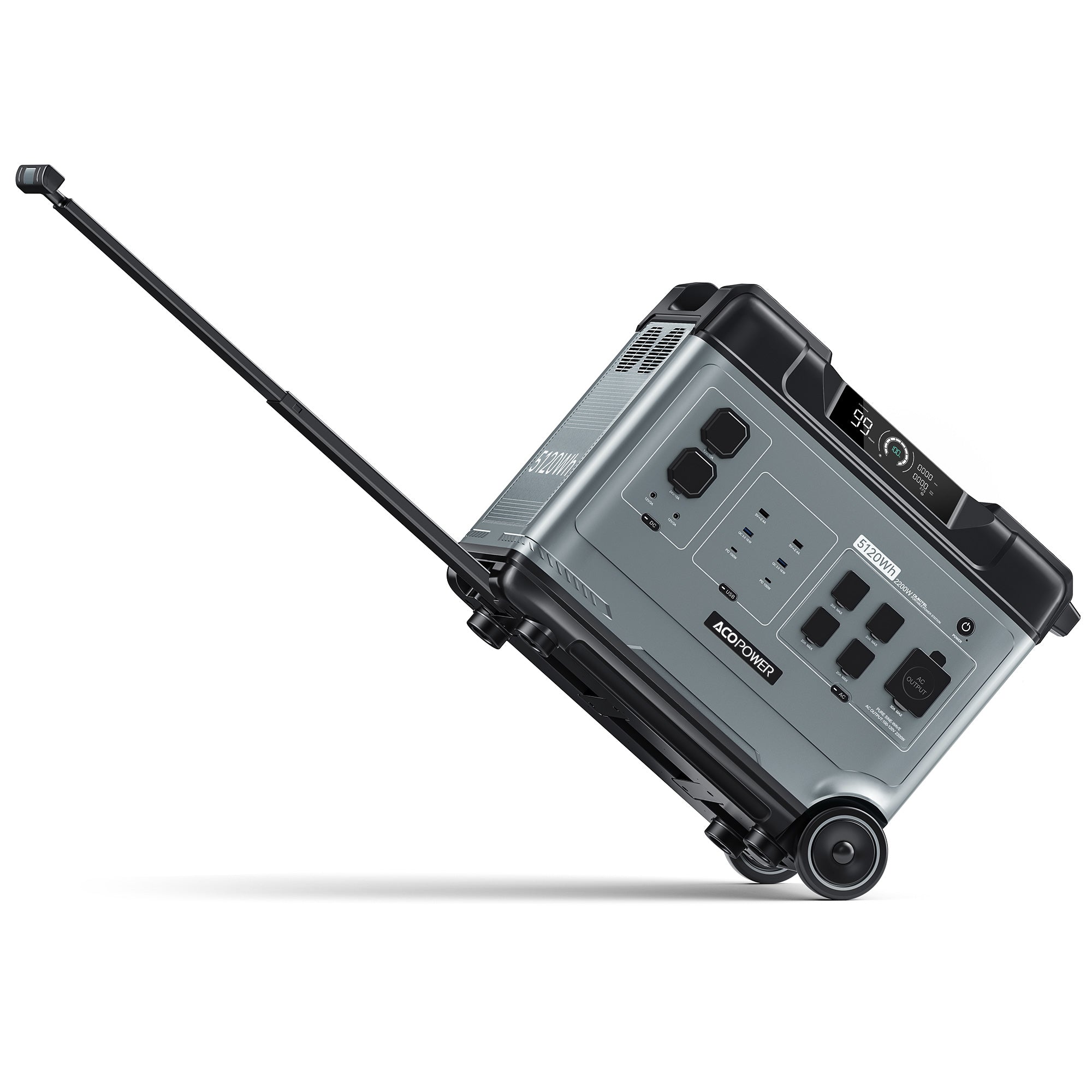 Acopower P5000 ，5120Wh/2200W 