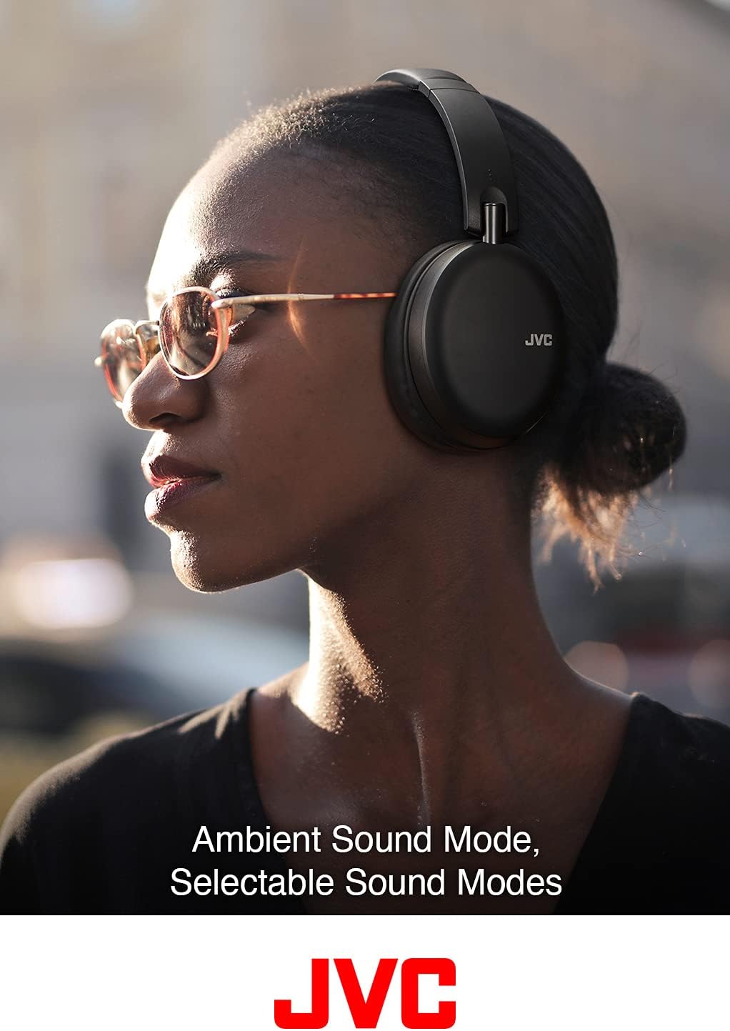 JVC Active Noise Cancelling Wireless Bluetooth Headphones