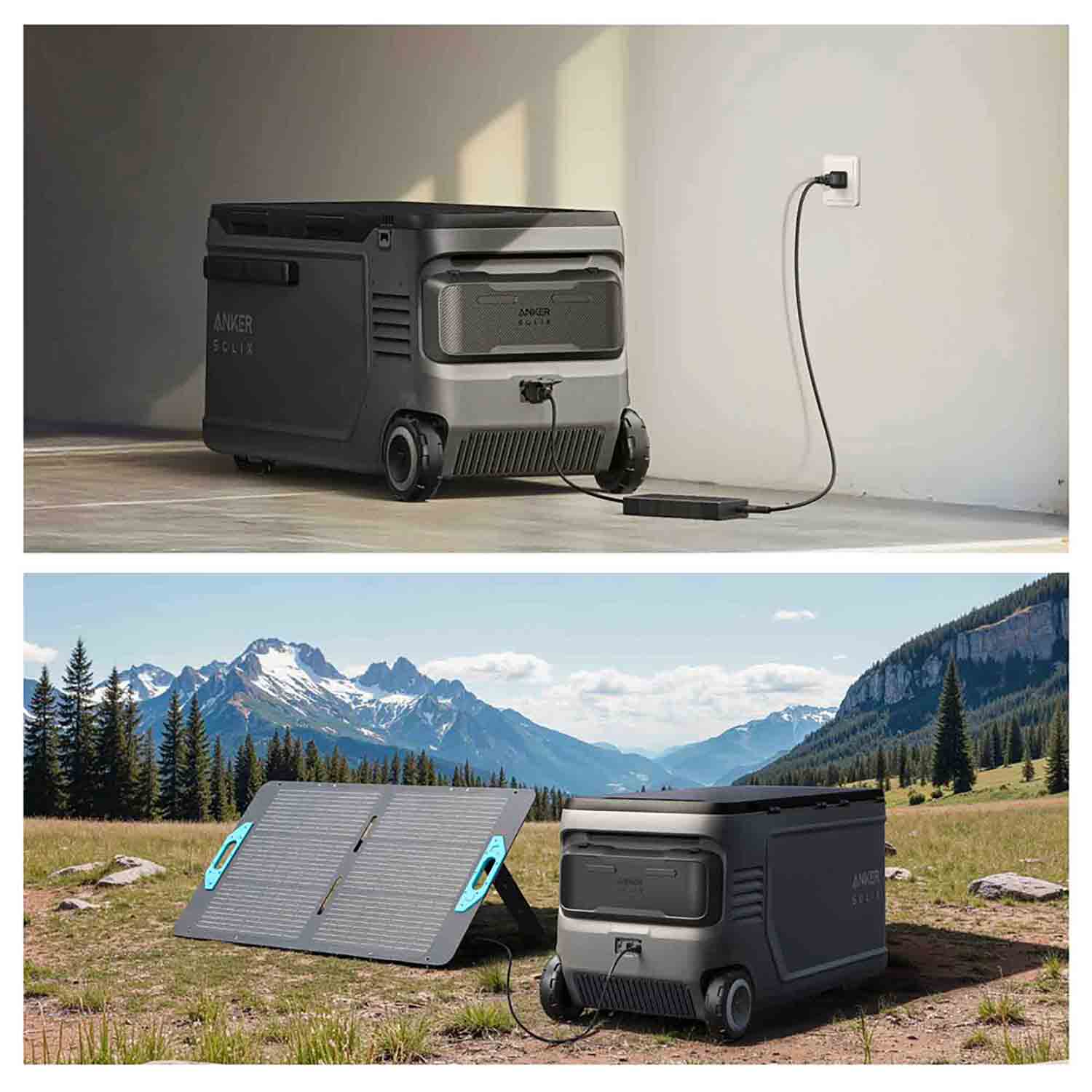 Anker SOLIX EverFrost 2 58L/61QT Electric Cooler - The Ultimate Cooling Companion for Adventures