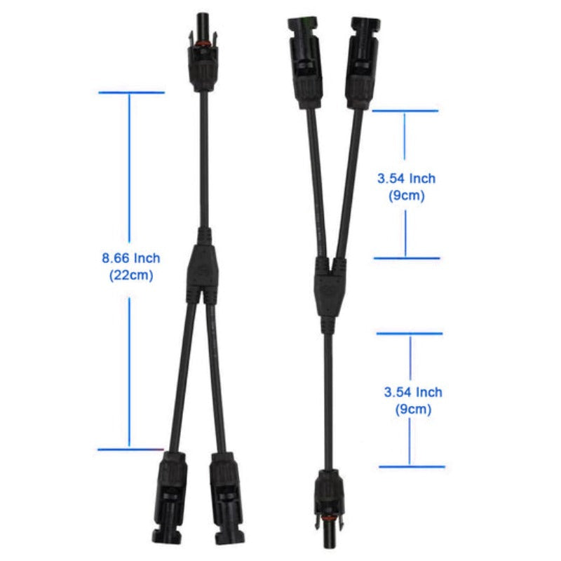 ACOPower 200W 20A PWM All-Black Mono Solar RV Kit