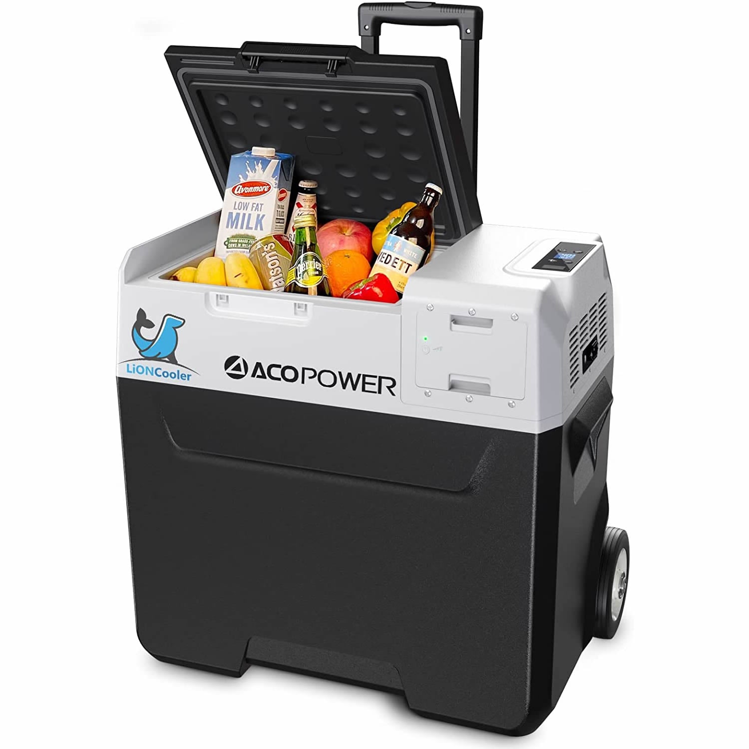 Acopower 50L/52Quarts Solar-Powered Fridge Panel Combo