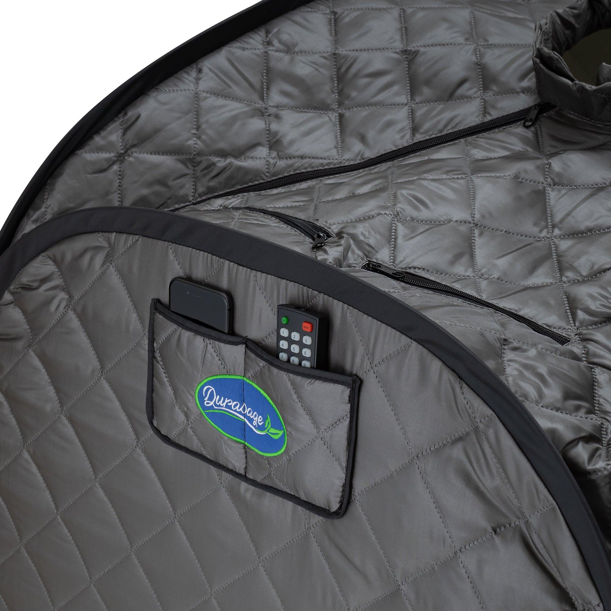 Durasage Health Personal Foldable Home Steam Sauna - Your Gateway to Relaxation, Detox, and Weight Loss