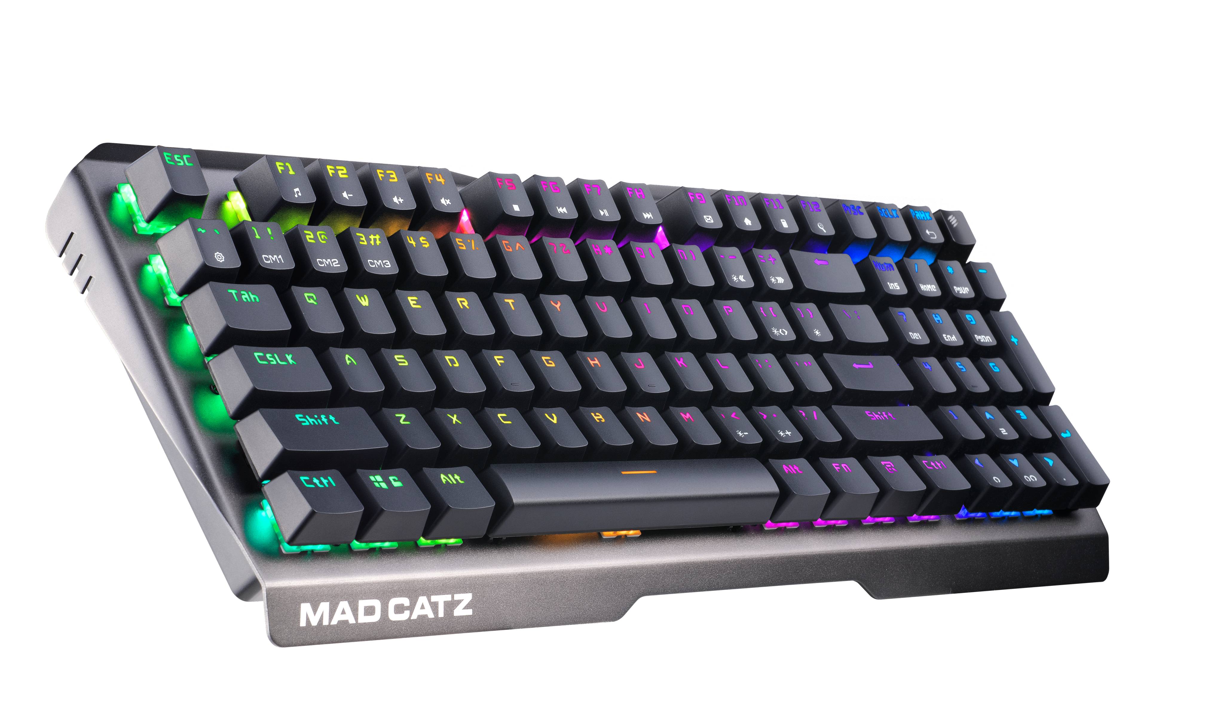 Madcatz S.T.R.I.K.E. 13 Compact Mechanical Gaming Keyboard - The Ultimate Gaming Keyboard