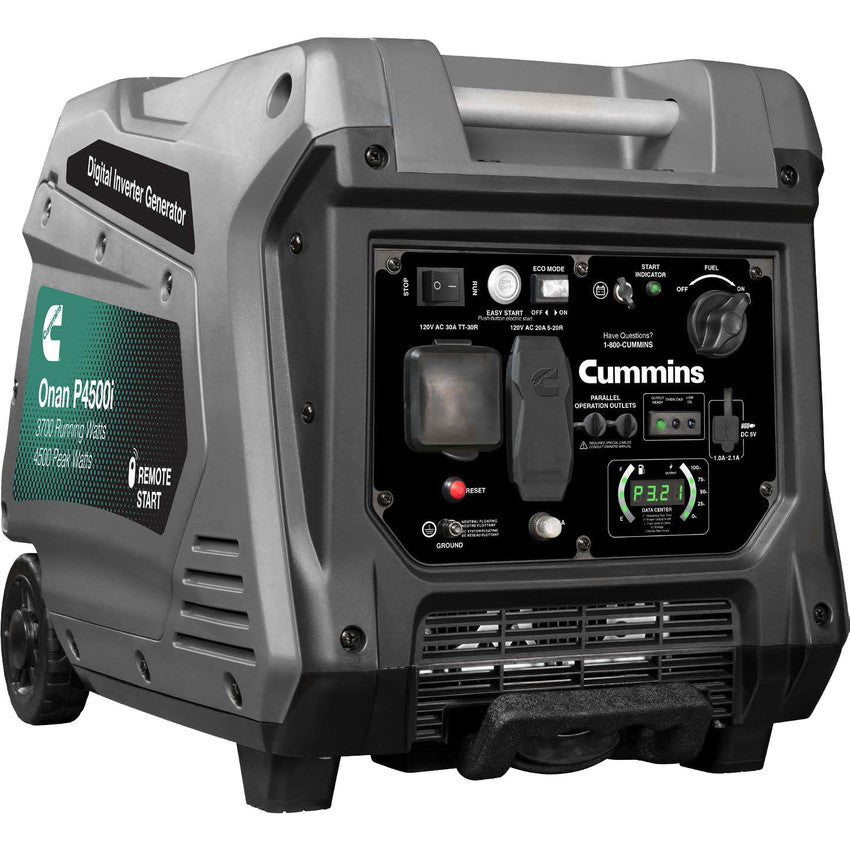 Powerful Cummins Onan P4500I Inverter Portable Generator for Anywhere