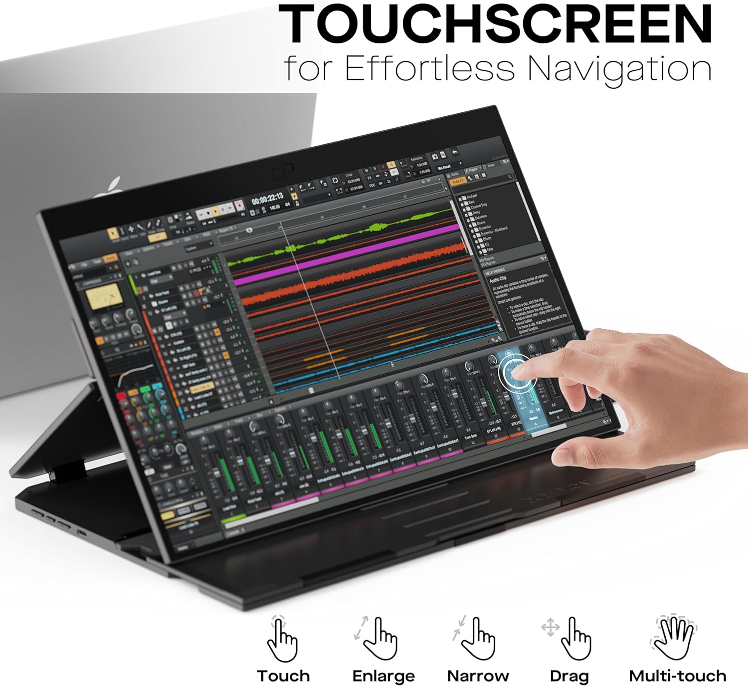 Mobile Pixels Duex Float 15.6 1080P Touch - Your Portable Work and Play Companion