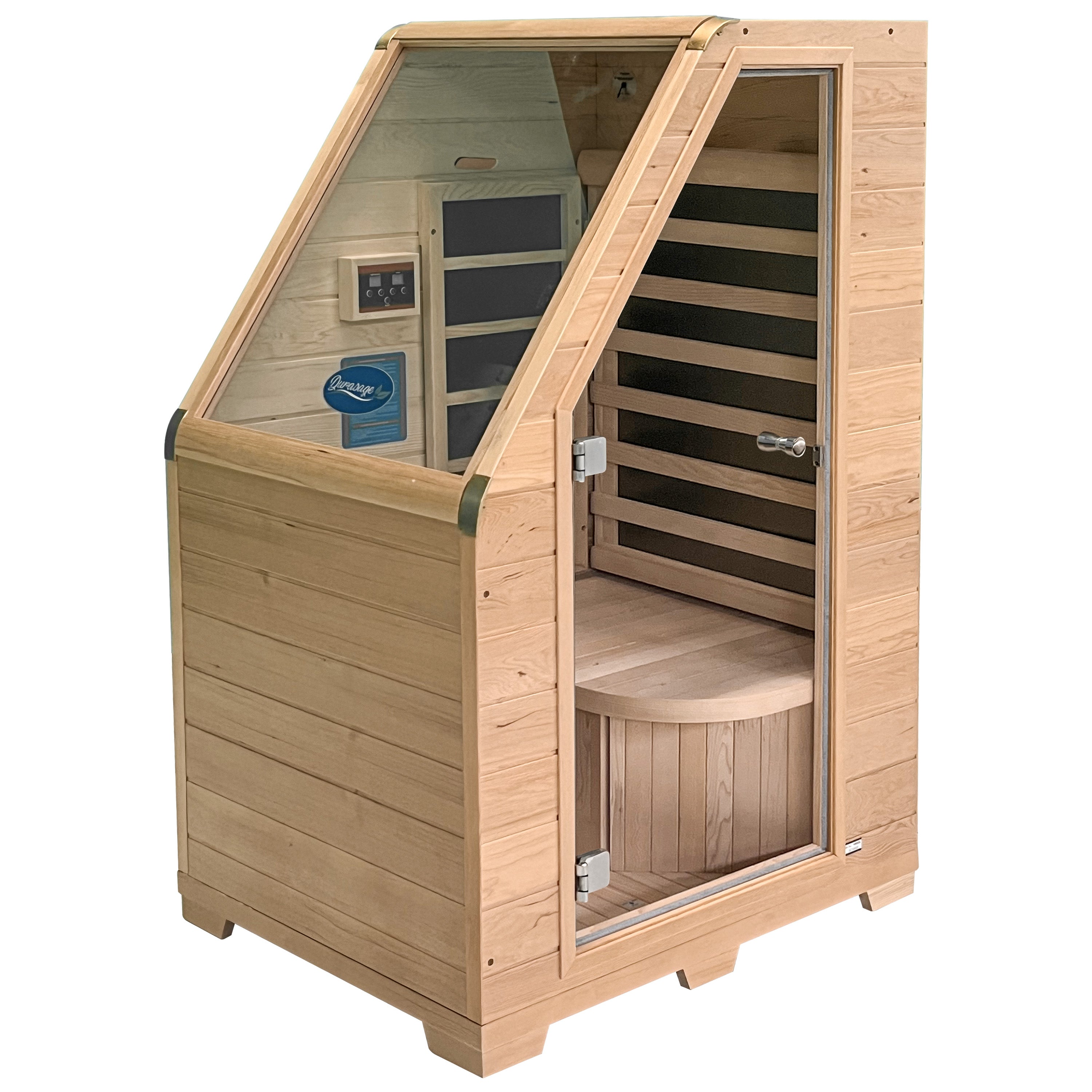 Durasage 1-Person Carbon Infrared Home Spa: Relax & Rejuvenate in Style