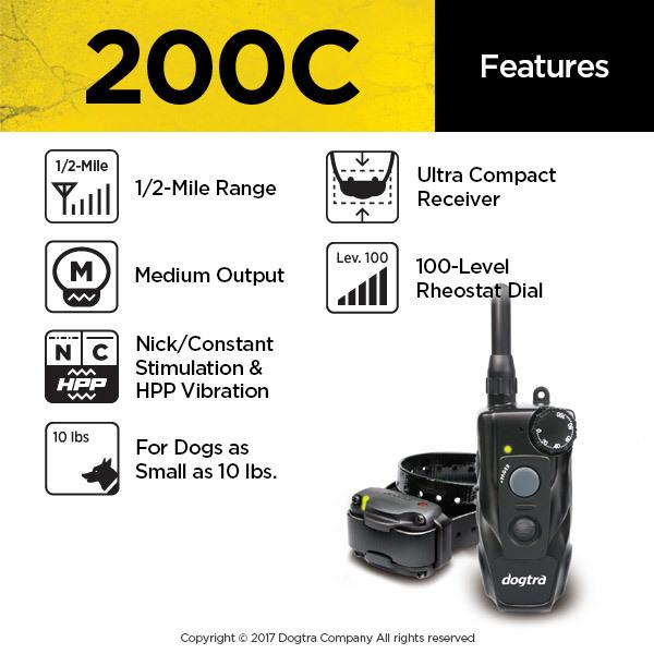 Dogtra 200C Remote Dog Training Collar - Transform Your Dog Training Experience