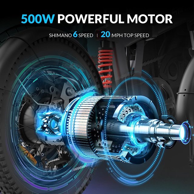 5th Wheel Thunder 1FT - The Ultimate Adult Fat Tire Electric Bike with 1000W Power